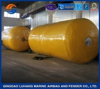 Defensas marinas rellenas de espuma